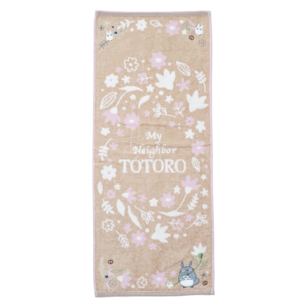 となりのトトロ フェイスタオル アンティークリーフ(7331)