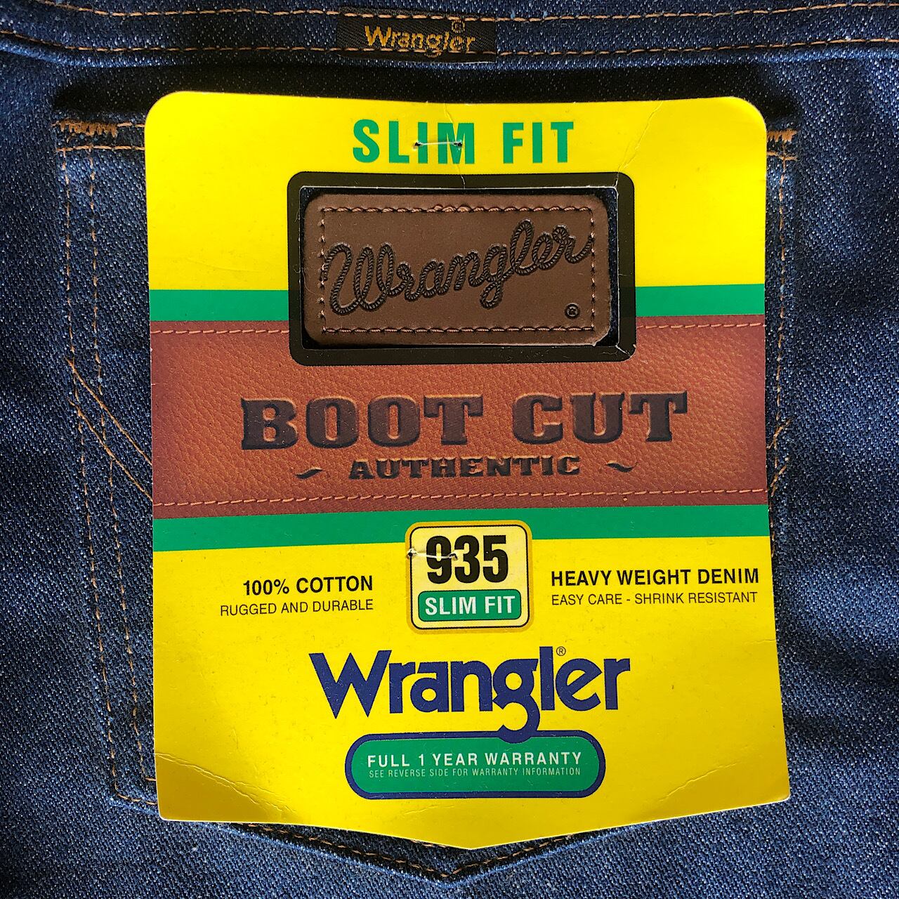 Wrangler Slimfit Bootcut "935"