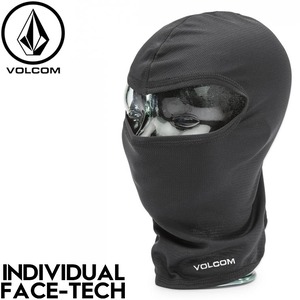 フェイスマスク バラクラバ VOLCOM ボルコム ヴォルコム INDIVIDUAL FACE-TECH J5552504 BLK 日本代理店正規品