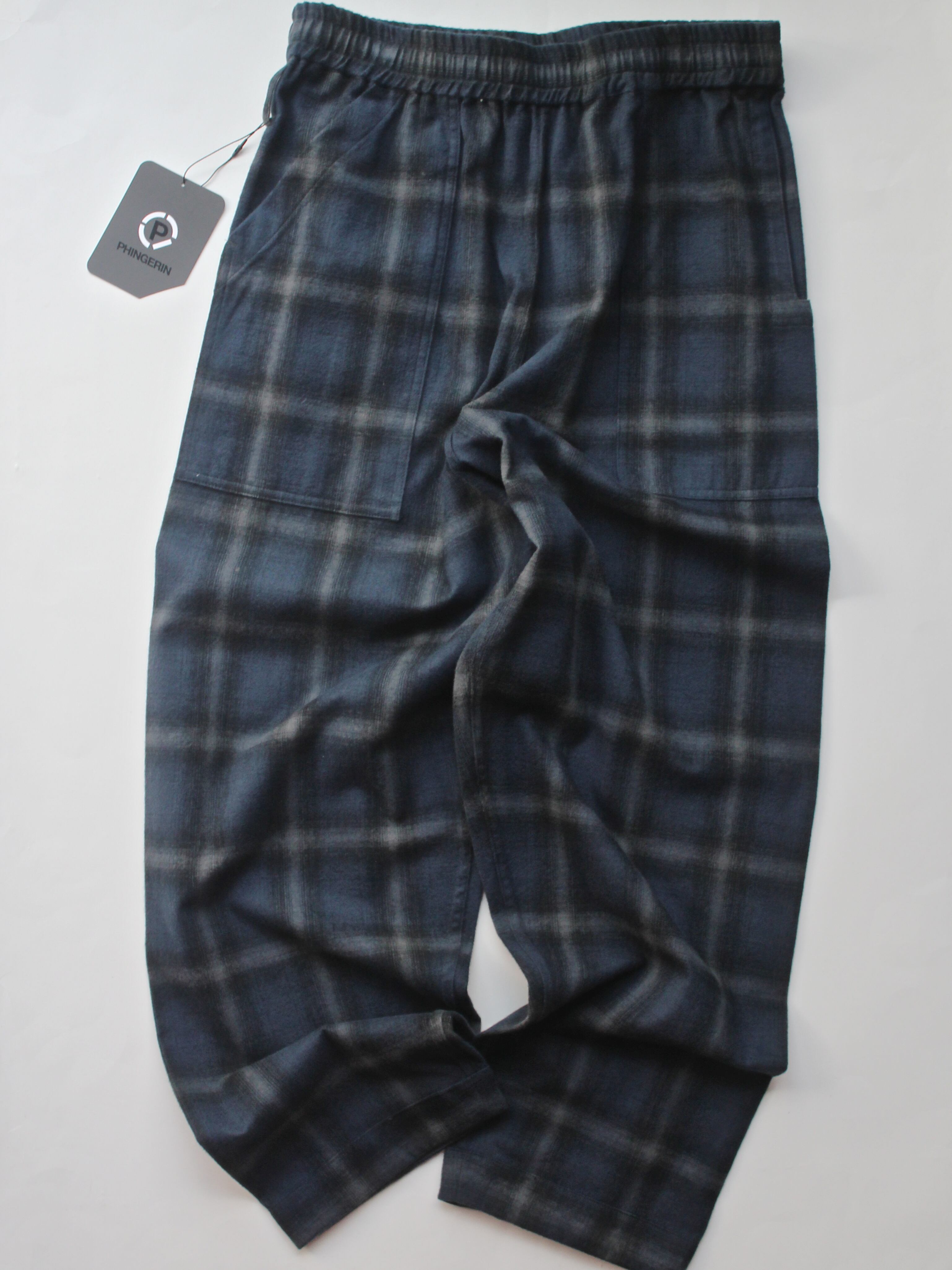 PHINGERIN NIGHT PANTS HOMBRE PLAID NAVY