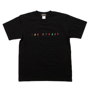 MULTI COLOR LOGO T-SH #BLACK