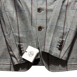 HERMES cashmere blend tailored jacket