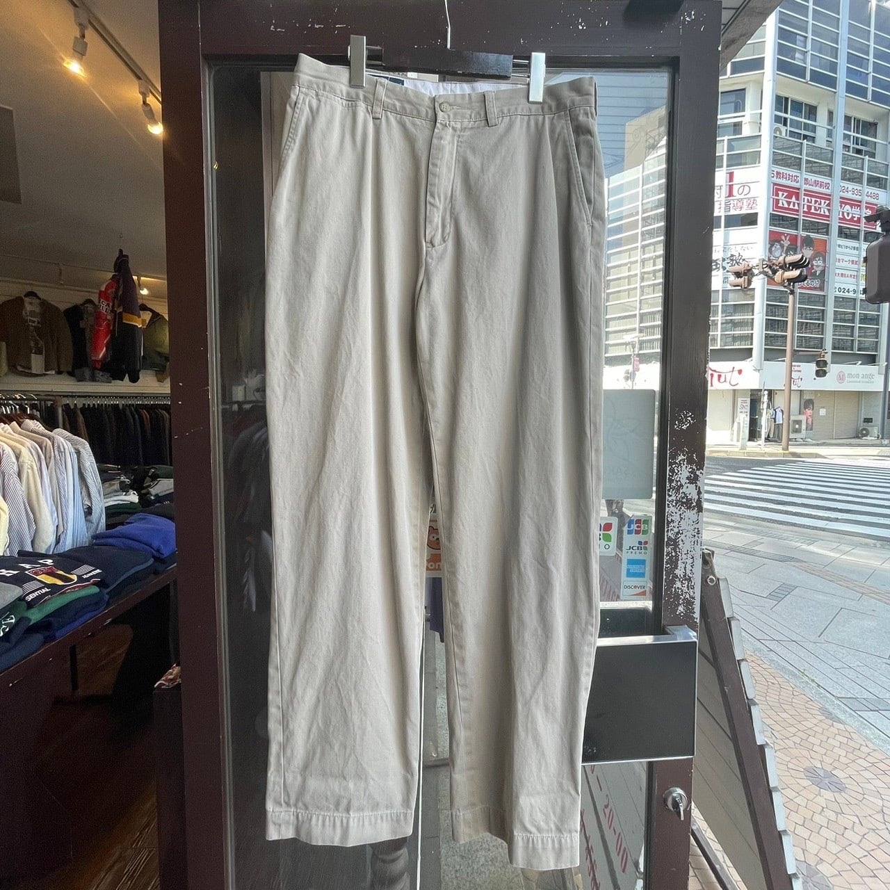 春と言えば... Ralph Lauren Cotton Chino Pants 