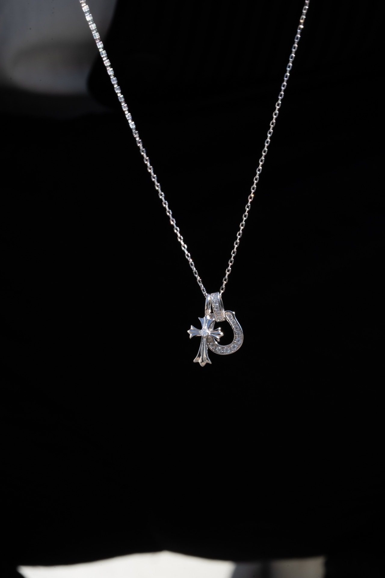 1/10(sat)発売【Cross Luxe Necklace】/ SILVER