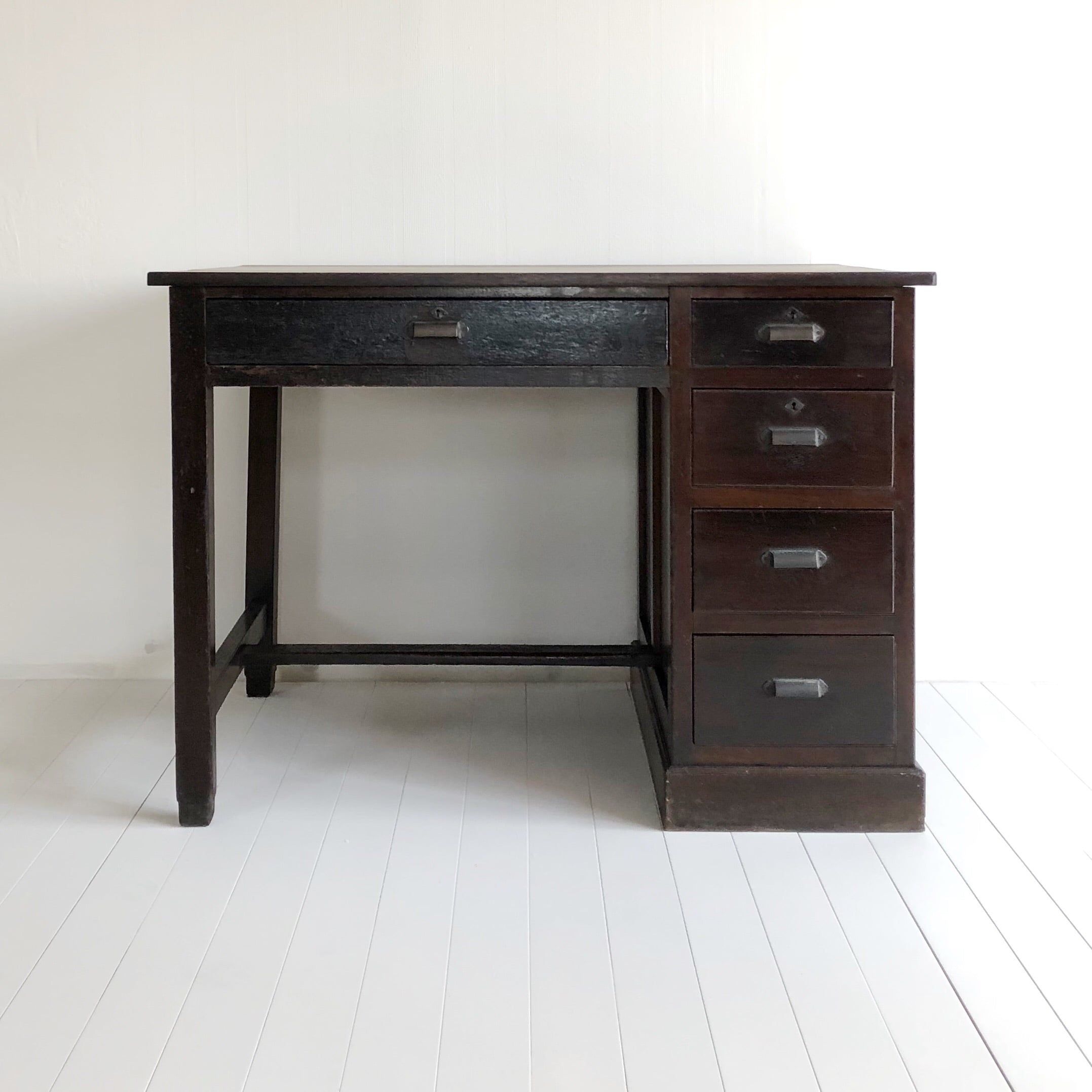 木製デスク / 書斎机 / 古家具