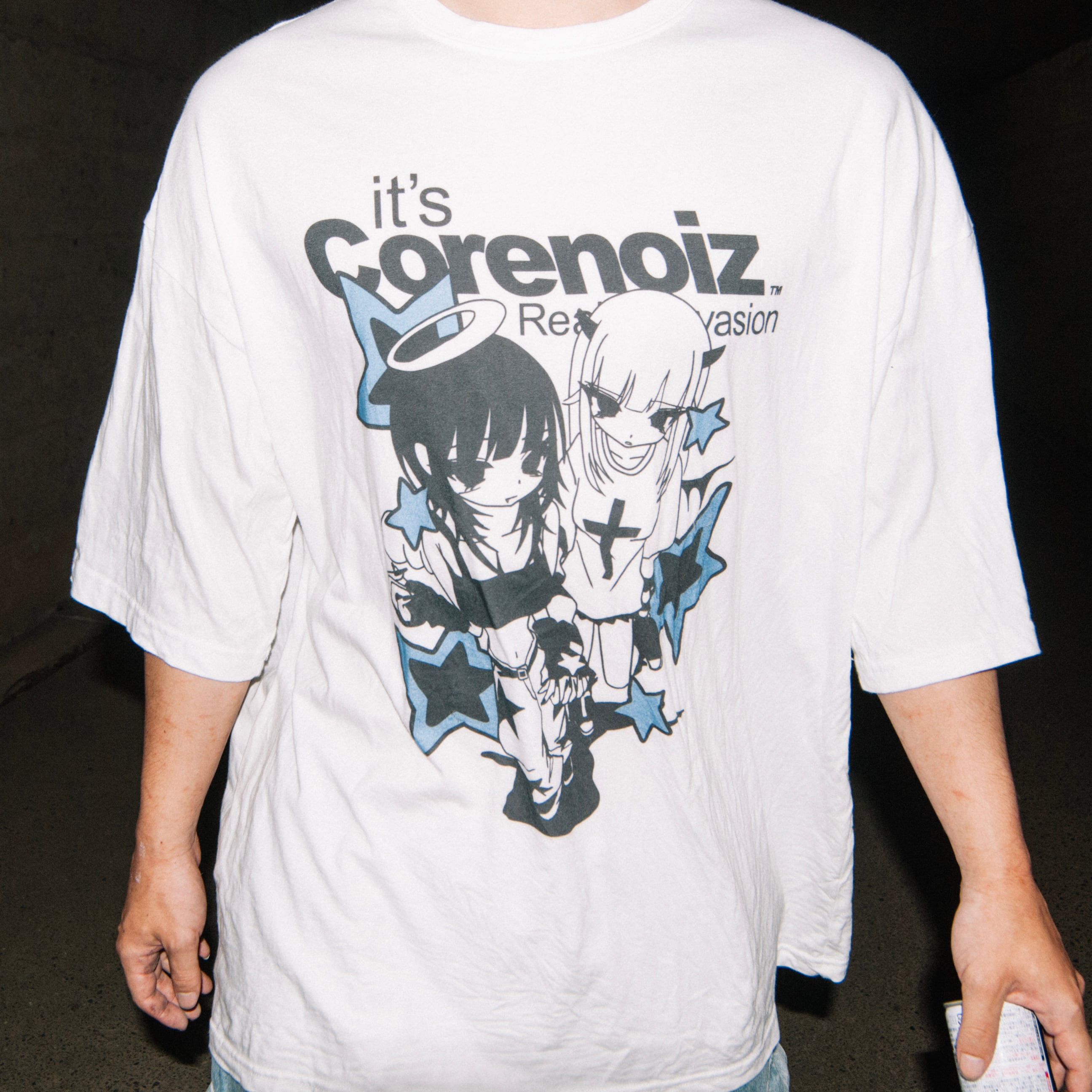 2603 big print T-shirt | corenoiz