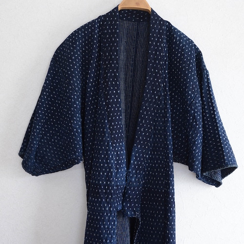 襤褸 刺し子 野良着 古布 藍染 絣 木綿 着物 クレイジーパターン ジャパンヴィンテージ リメイク素材 昭和 | boro sashiko noragi jacket indigo kasuri fabric crazy pattern kimono cotton japan vintage