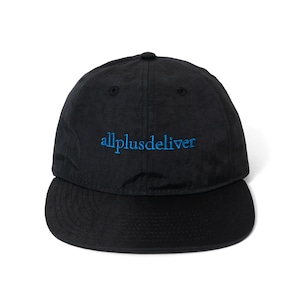 APD LOGO WASHER NYLON CAP / BLACK