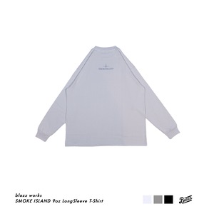SMOKE ISLAND 9oz Long Sleeve T-Shirt [GRAY]