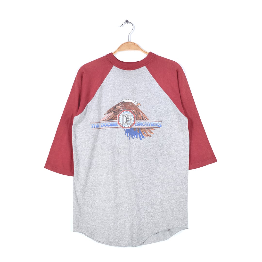 80s ドゥービーブラザーズ A-1 AUDIO JBL ヴィンテージTシャツ バンドTシャツ DOOBIE BROTERS サイズXL 古着 @AAA1491