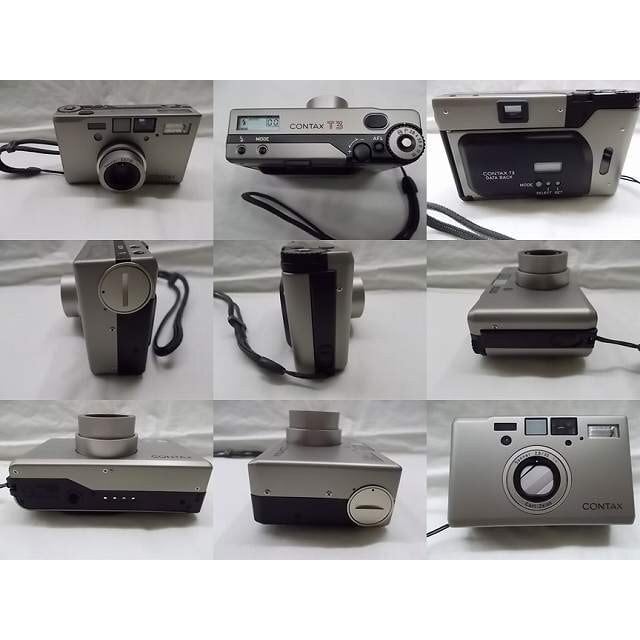 コンタックス T3 DATE BACK 35mm コンパクトフィルムカメラ チタン