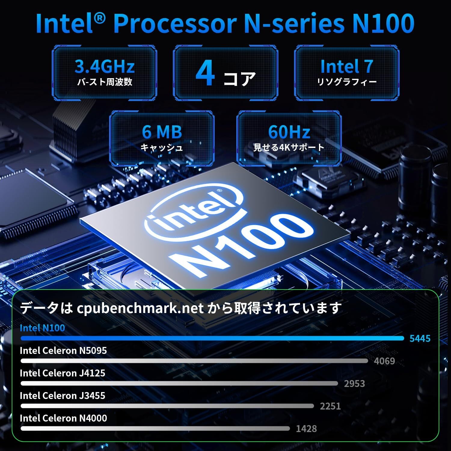 特価商品】AWOWミニpc win11 Pro 第12世代 N100 ゲーミング スムーズな