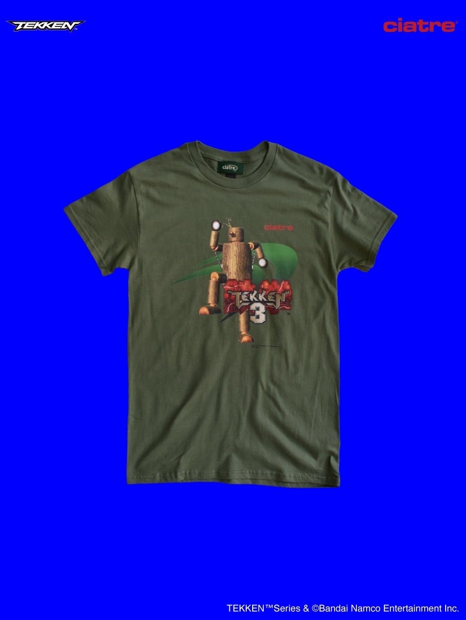 ciatre x TEKKEN3 mokujin tee S/S | 2025 ciatre
