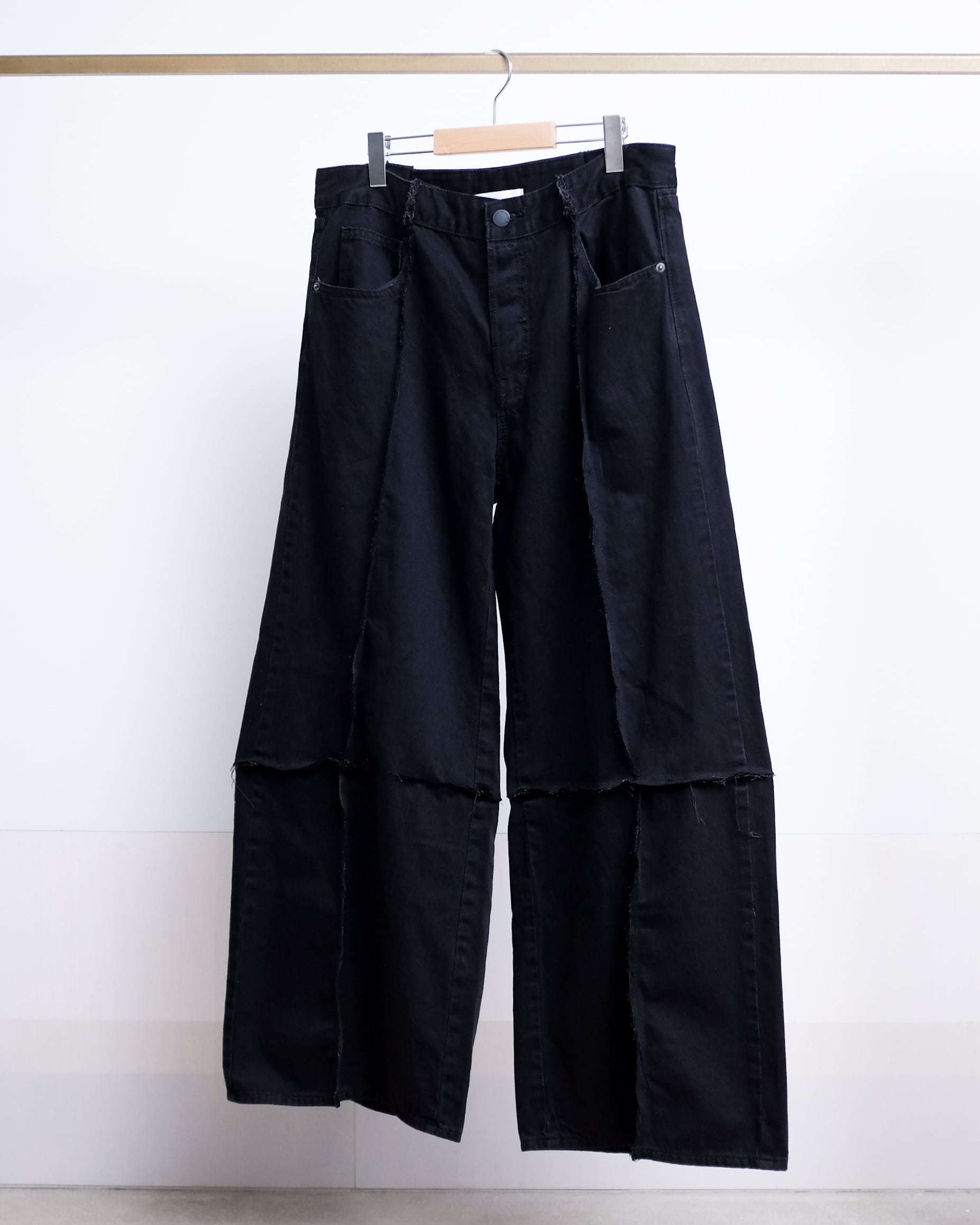 MLRリメイク】リサイズワイドデニムパンツ | 古着 通販【MLR】古着屋