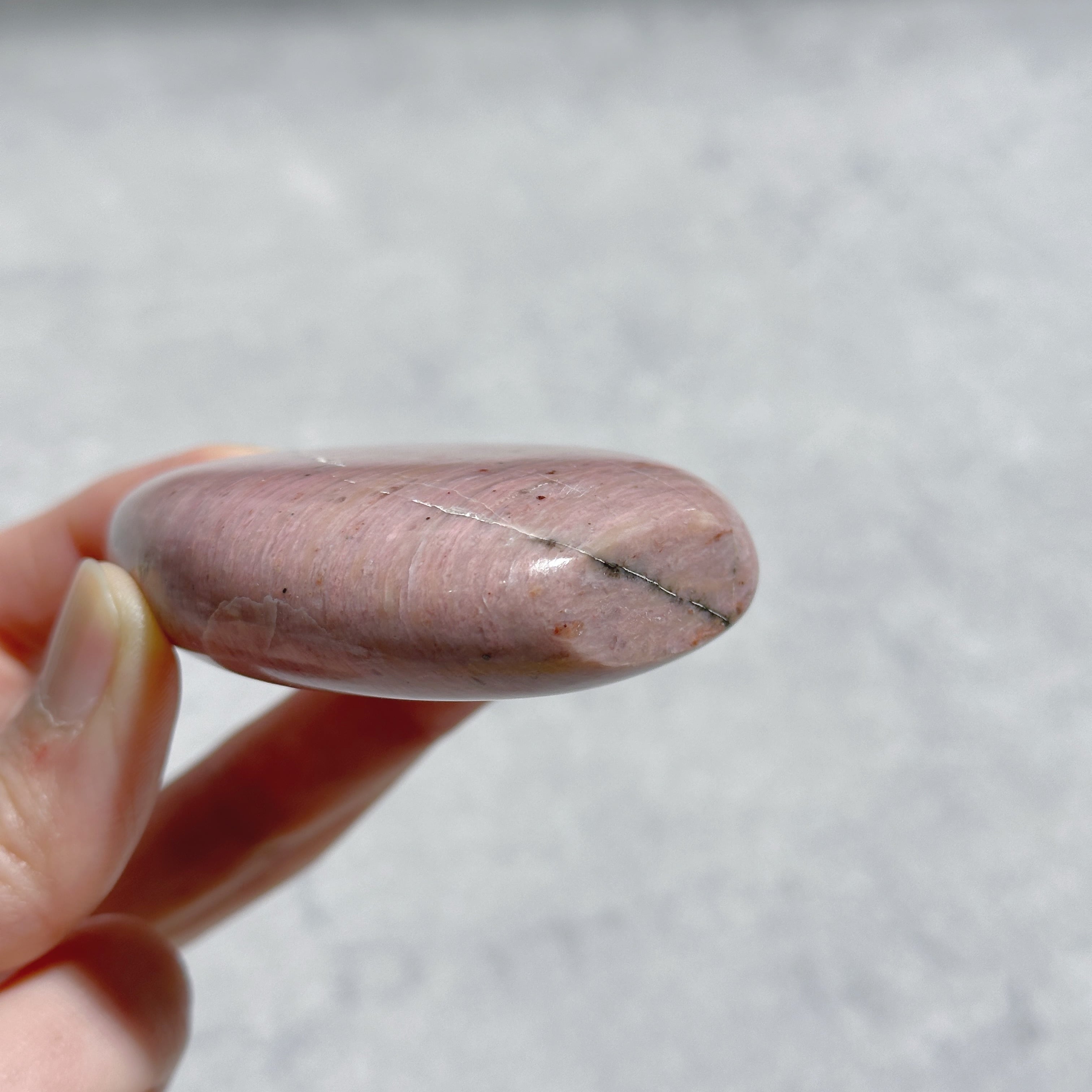 ピンクペトリファイドウッド しずく型12◇Pink Petrified Wood