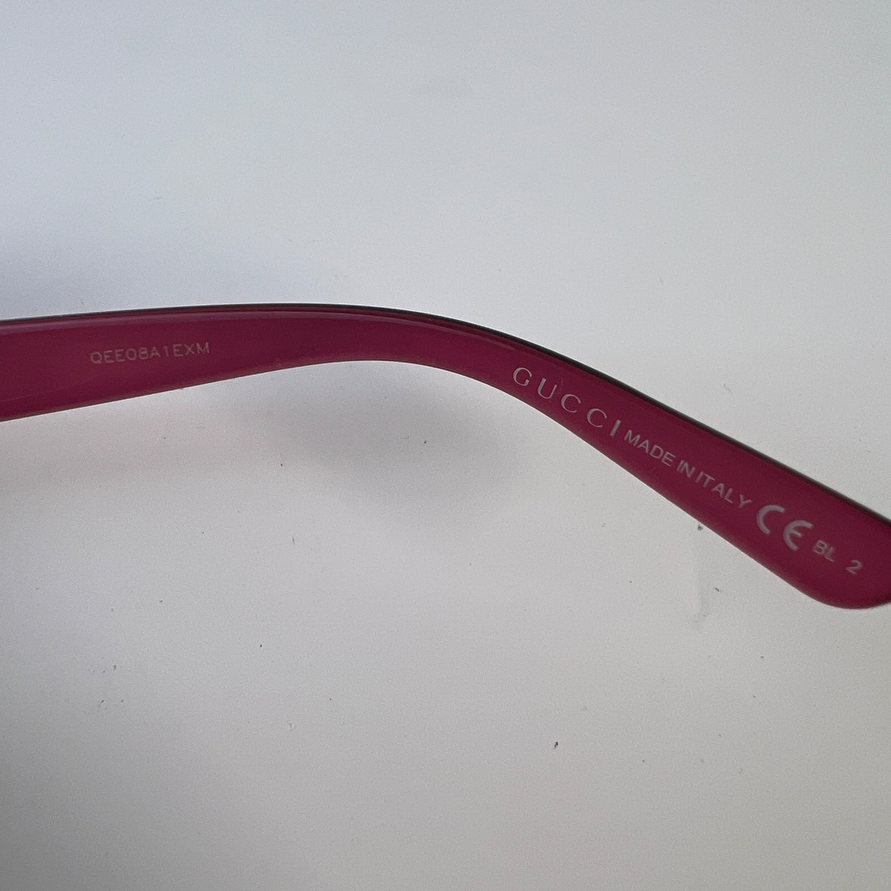 【最終処分SALE】GUCCI グッチサングラス ケース付きパープル A-8232