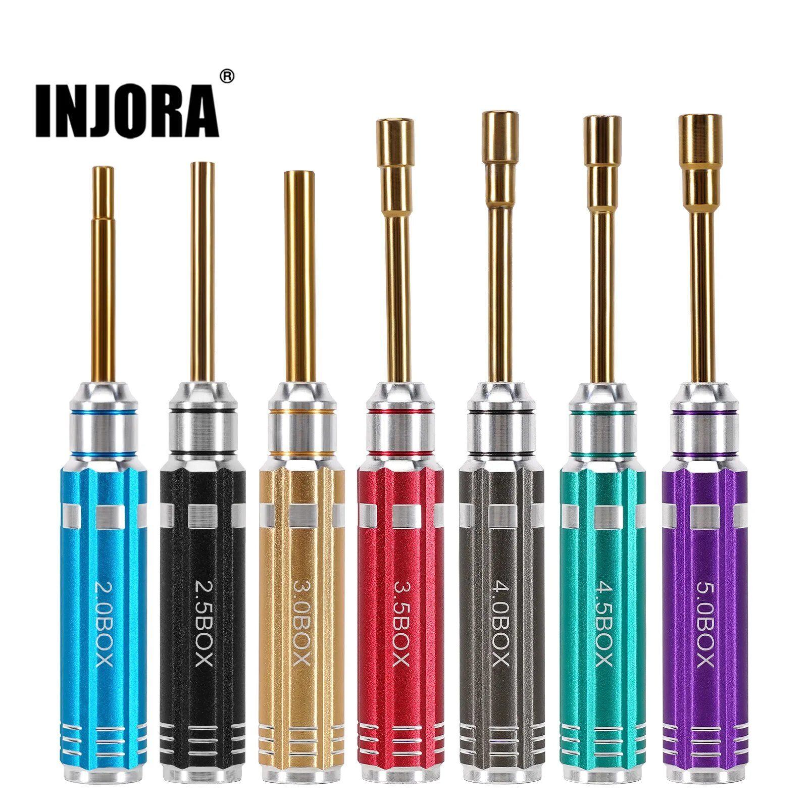 INJORA HSS 2.0 2.5 3.0 3.5 4.0 4.5 5.0ボックス六角ソケットナット