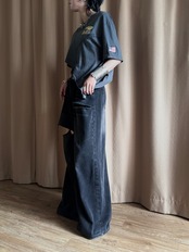 asymmetrical reconstructed remake t-shirt-5277-6