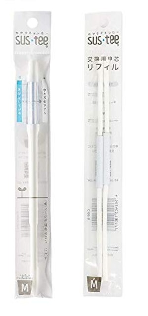 【在庫処分】キャビノチェ SUSTEE 水やりチェッカー サスティー Mサイズ ホワイト C-0012-WH 交換用リフィル Mサイズ(3.5〜6号用) ２点セット