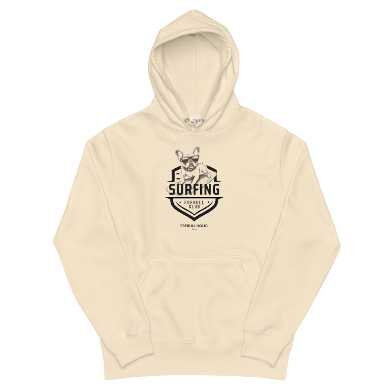 FREBULL SURF ユニセックス プルオーバー パーカー (3colors) P00055