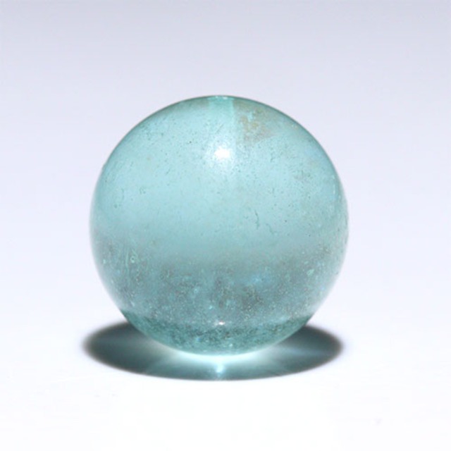 〔Z65-7〕希少 約13mm グリーンアクアマリン Green Aquamarine 粒売り グリーンベリル