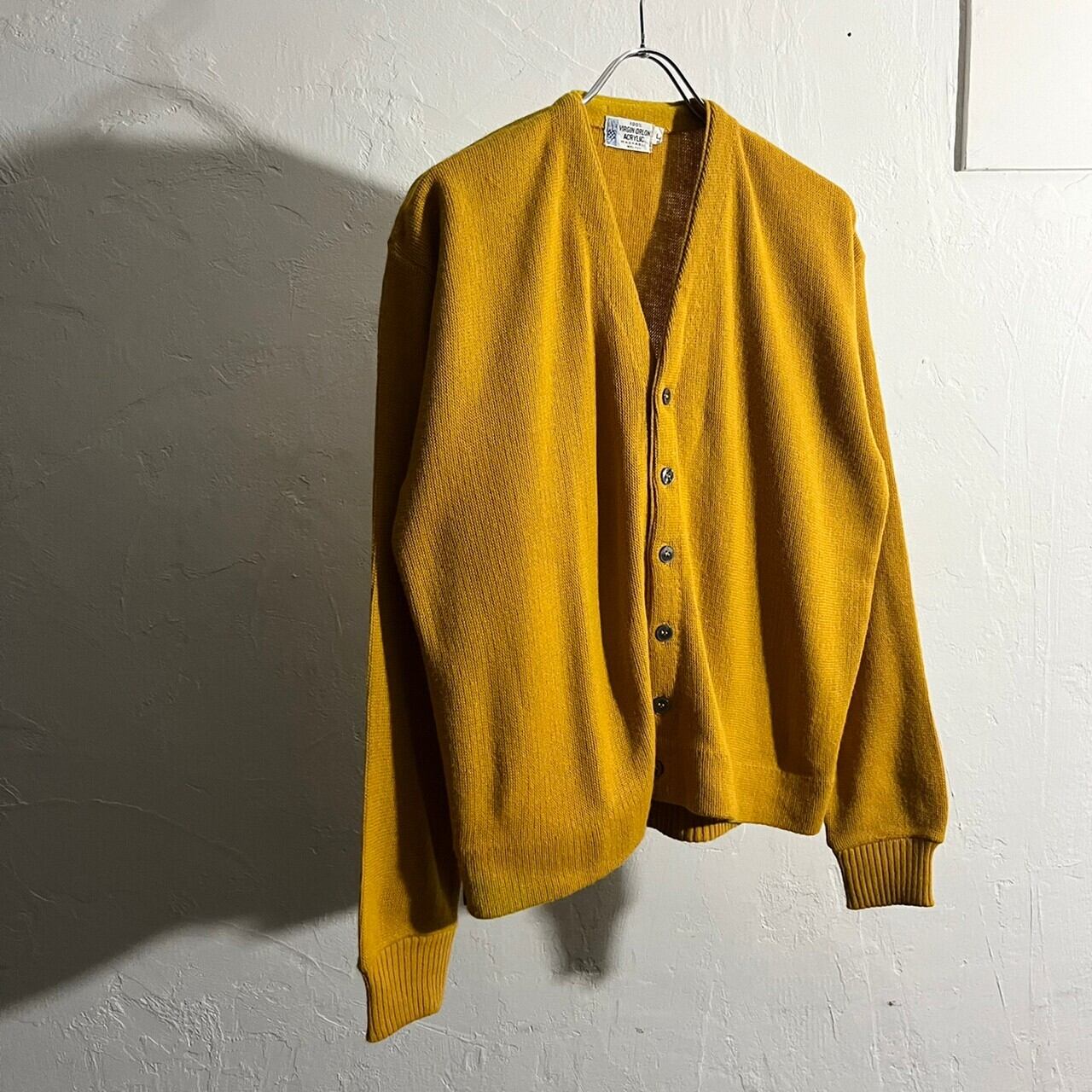 60s~70s Acrylic Cardigan "Virgin Orlon"