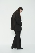 CLANE CORDUROY PANEL MELANGE PANTS