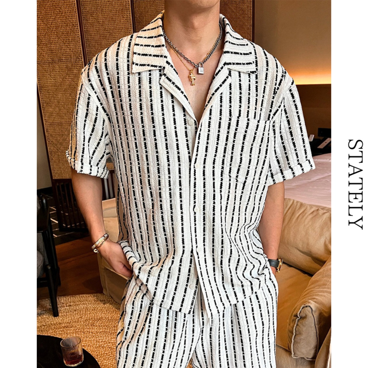 Resort Stripe セットアップ_ST34・画像7
