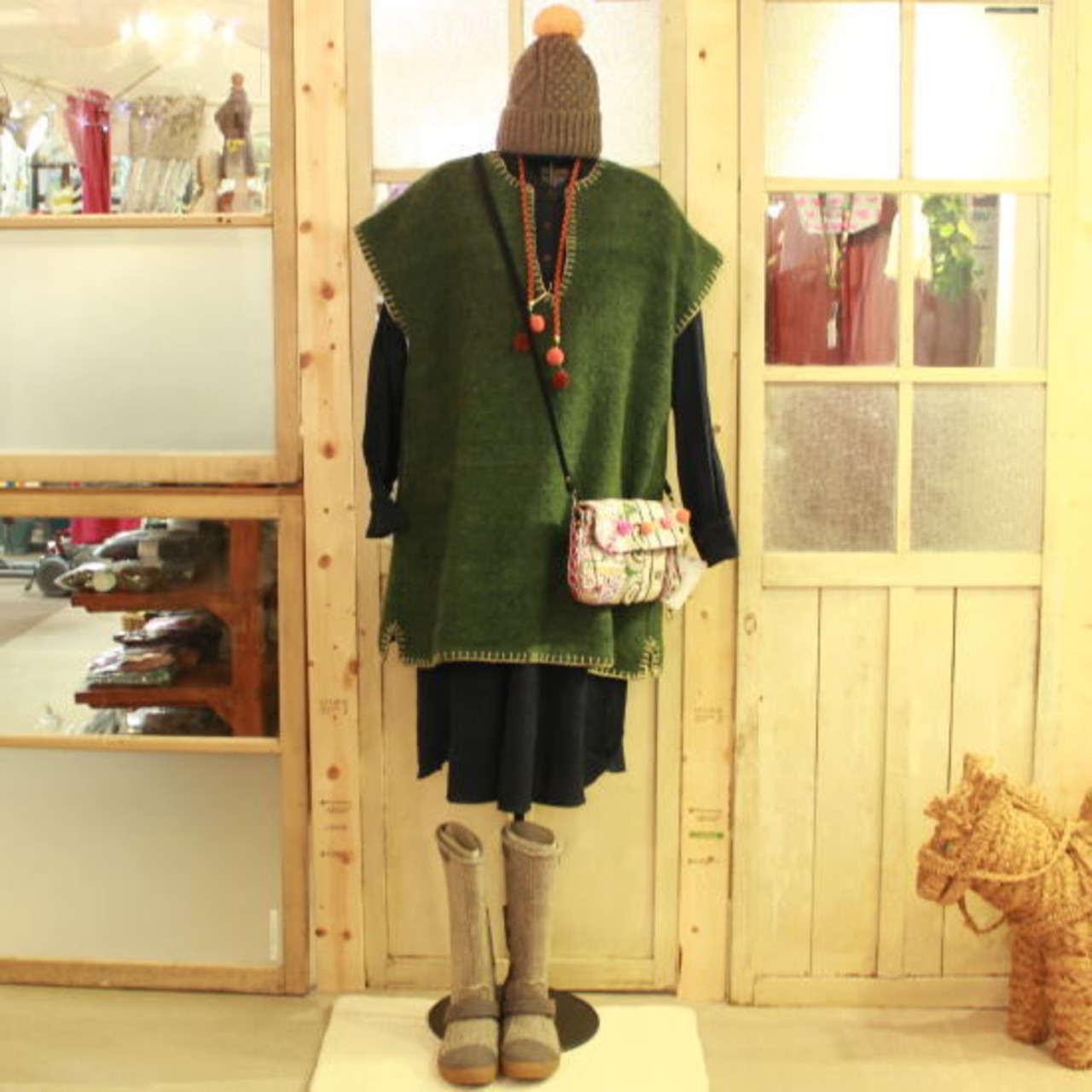 Bohemiano Japan　モモステナンゴプルオーバーチュニックベスト