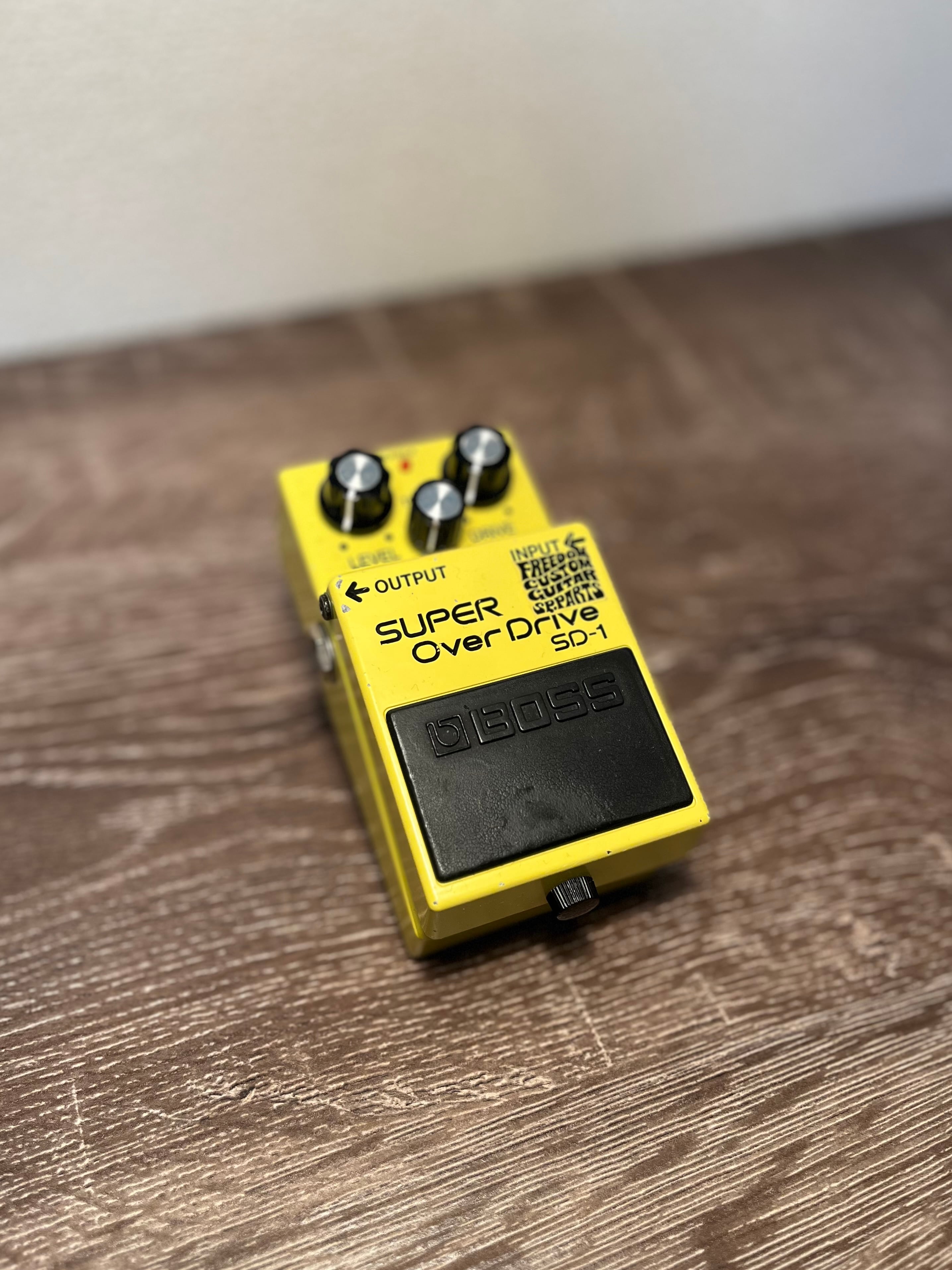 ギター BOSS SUPER OverDrive SD-1 mod USED】BOSS SD-1 Super OverDrive MOD | ninthchords
