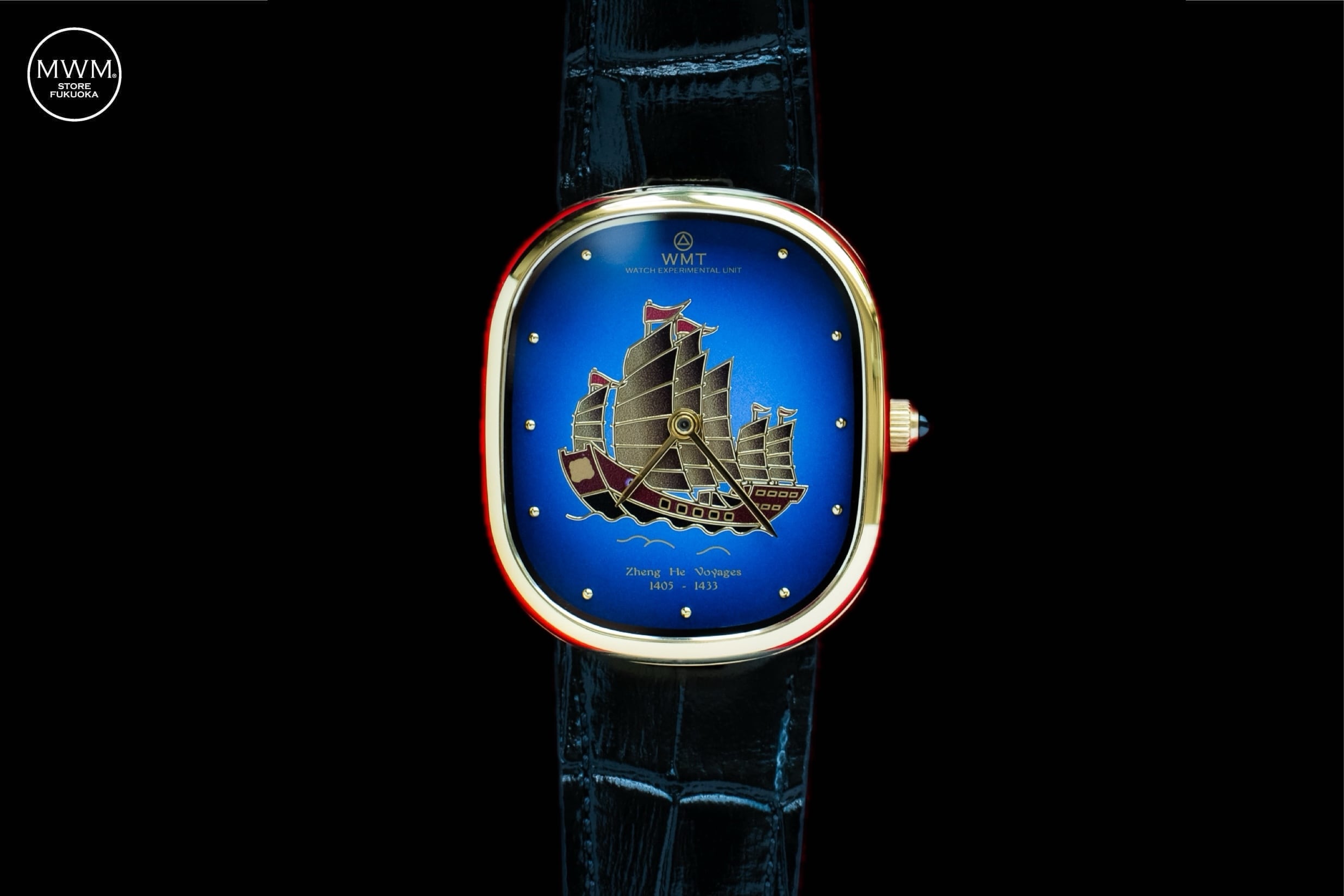 WMT 5-Link BRACELET for ROYAL MARINE / SEA DIVER / Cabochon | MWM
