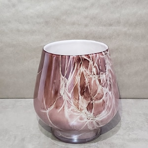 FIDRIO / flower vase - mauvepink colour