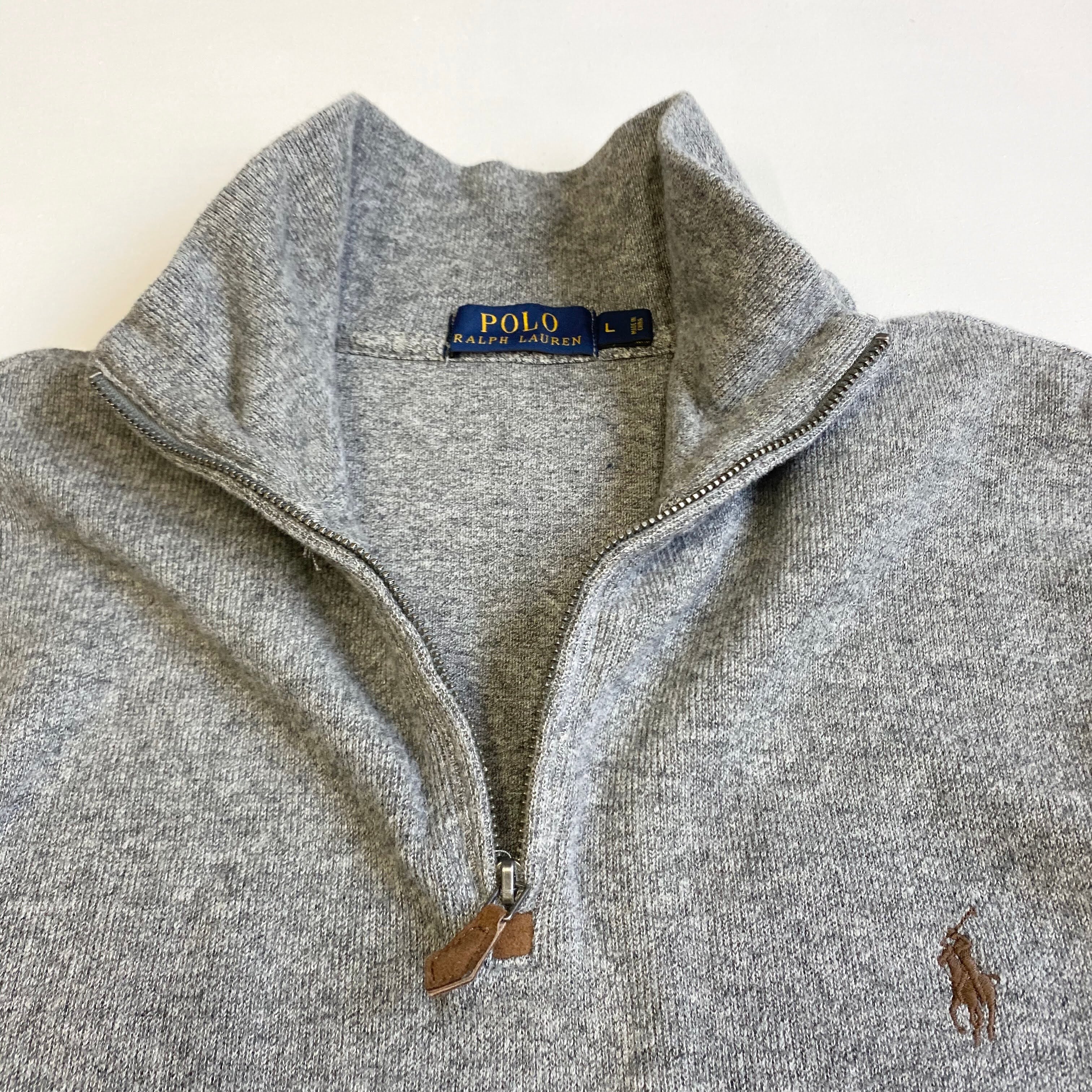 Polo Ralph Lauren ポロラルフローレン ハーフジップスウェット