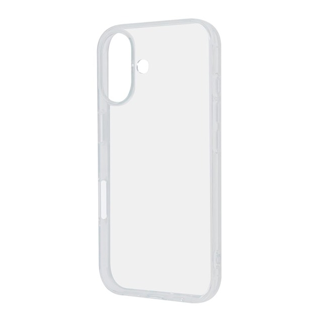 レイ・アウト iPhone 16 ケース クリア 耐衝撃 iPhone16 アイフォン16 クリアケース 透明 背面クリア 耐衝撃ケース カバー ソフト ソフトケース スマホカバー スマホケース RT-P46TC3/CM