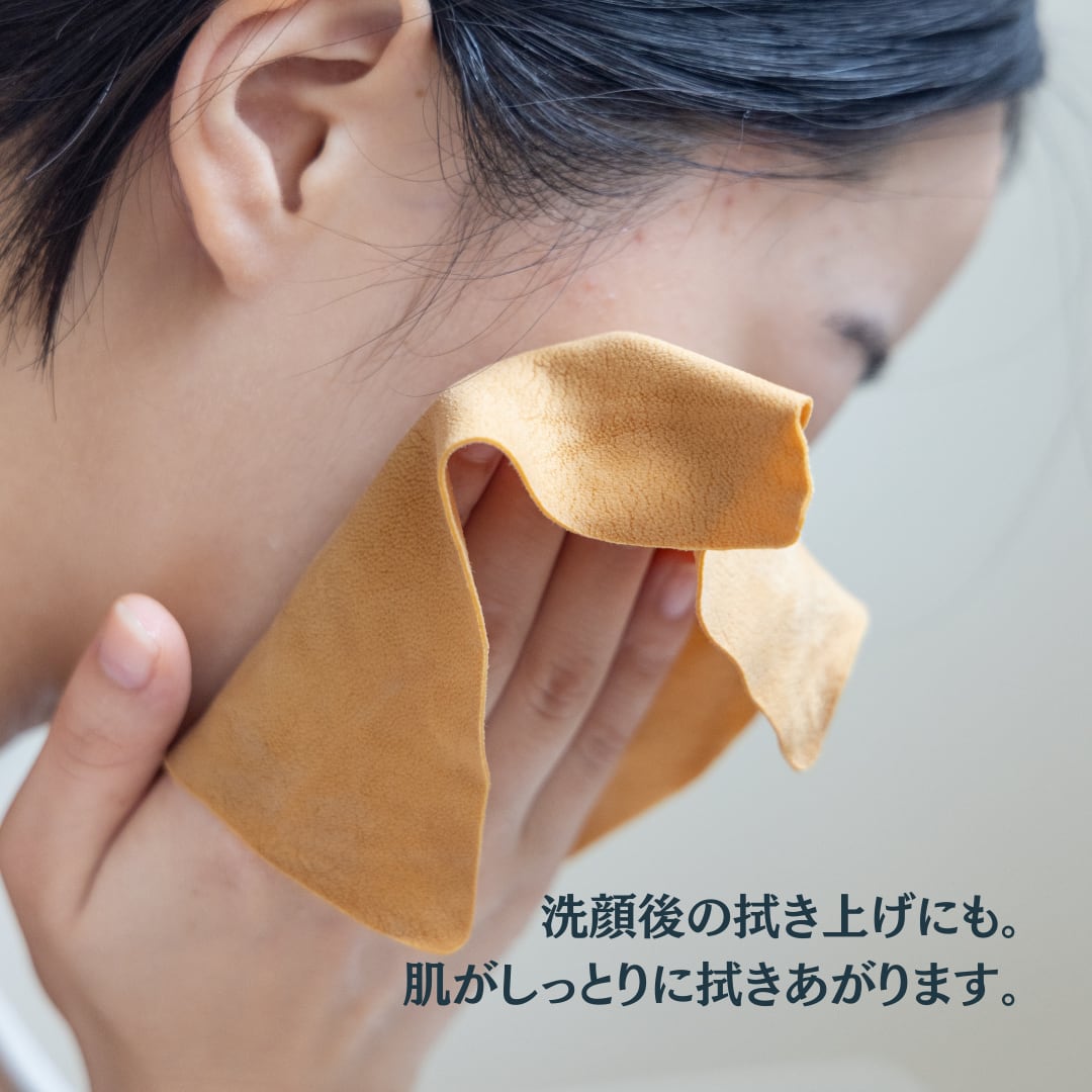 千葉県産キョン革セームクロス Lサイズ