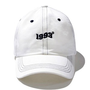 [1993STUDIO] WAVE LOGO BALL CAP_WHITE 正規品 韓国ブランド 韓国ファッション 韓国通販 韓国代行 帽子 キャップ