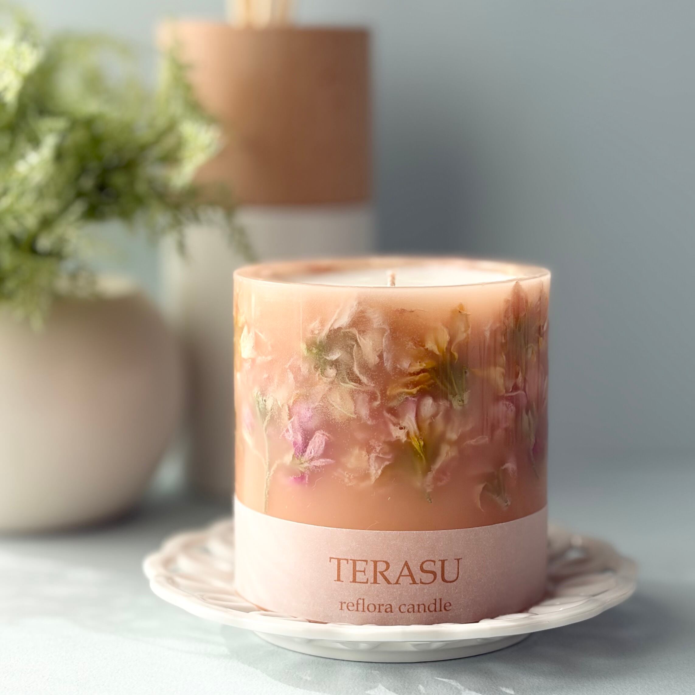 iittala イッタラ ／ NAPPI キャンドルホルダー 大 レッド No.2333