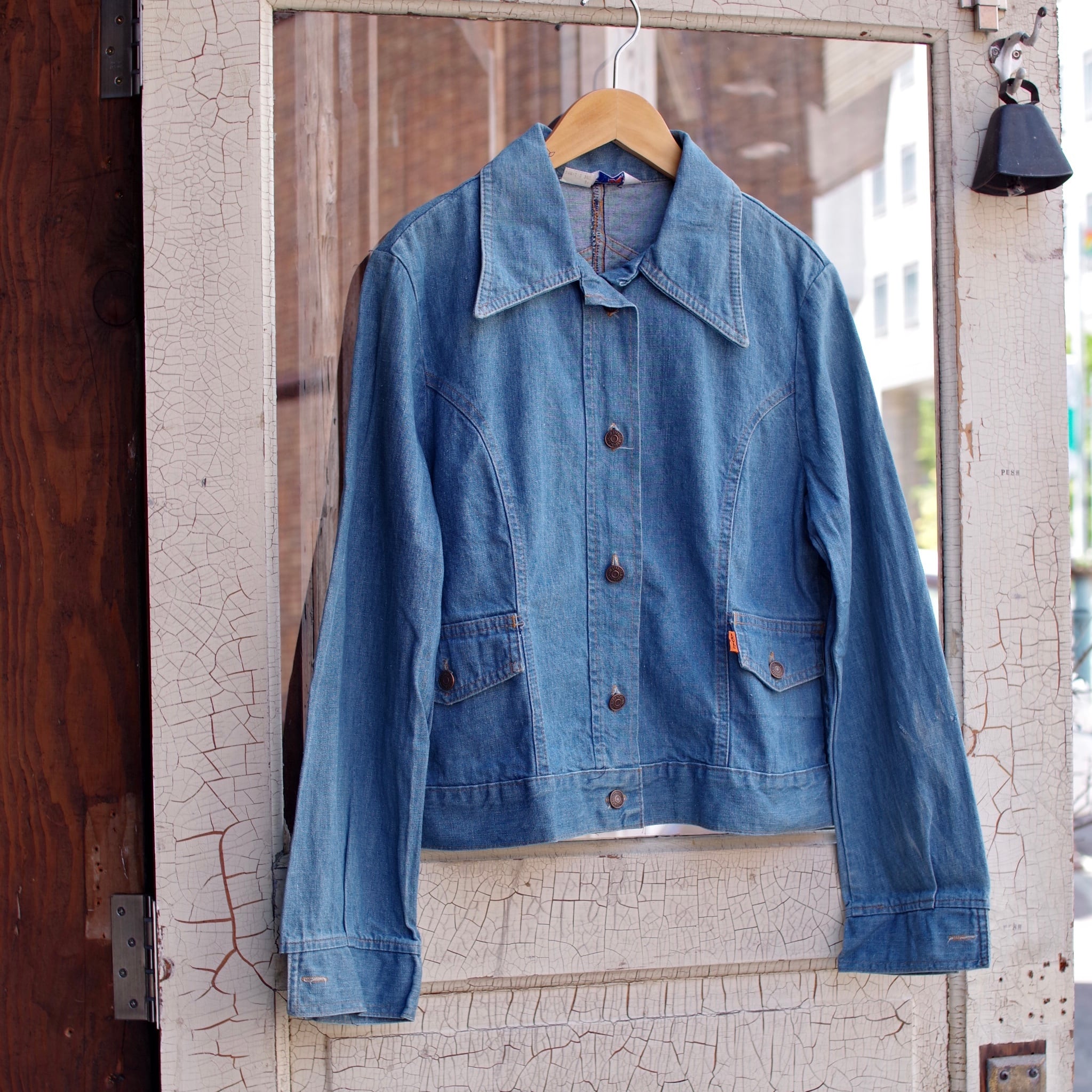 Levi's Denim Jacket / 70's リーバイス レディースライン デニム