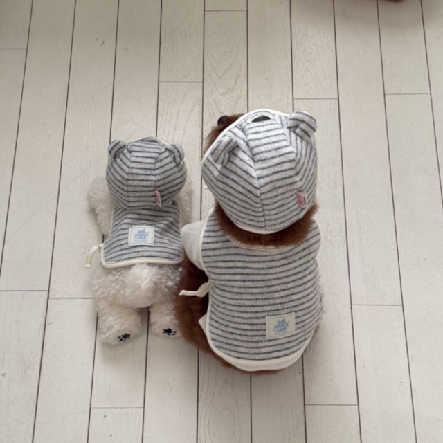 【予約】[tak!tak!tak!tak!] melt stripe series  -Bustier（white＆blue）
