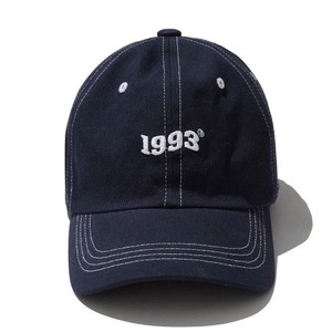 [1993STUDIO] WAVE LOGO BALL CAP_NAVY 正規品 韓国ブランド 韓国ファッション 韓国通販 韓国代行 帽子 キャップ