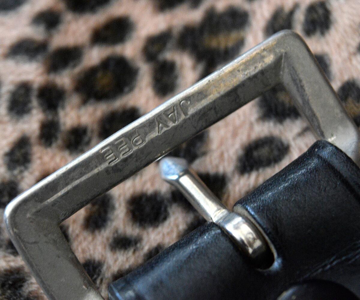 JAY-PEE ギャリソンベルト バスケットウィーブ ポリス 32 JAY-PEE LEATHER BASKET WEAVE BELT 32 | SECOND TIME GLORY