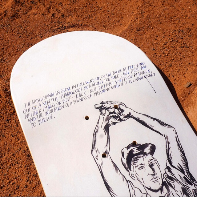 レイモンド・ペティボン：スケートボード「No Title (The raised hands...), 2013」 定価¥53,900