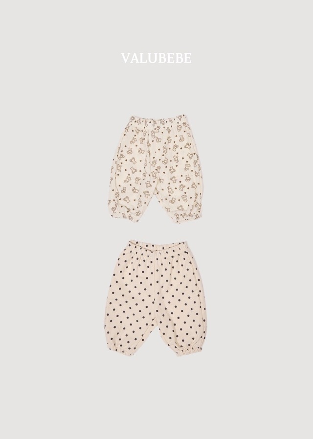 【取寄】valubebe|autumn embossed pants(pattern)|AUTUMNエンボスパンツ(パータン)|6M-S|baby&toddler|26 autumn