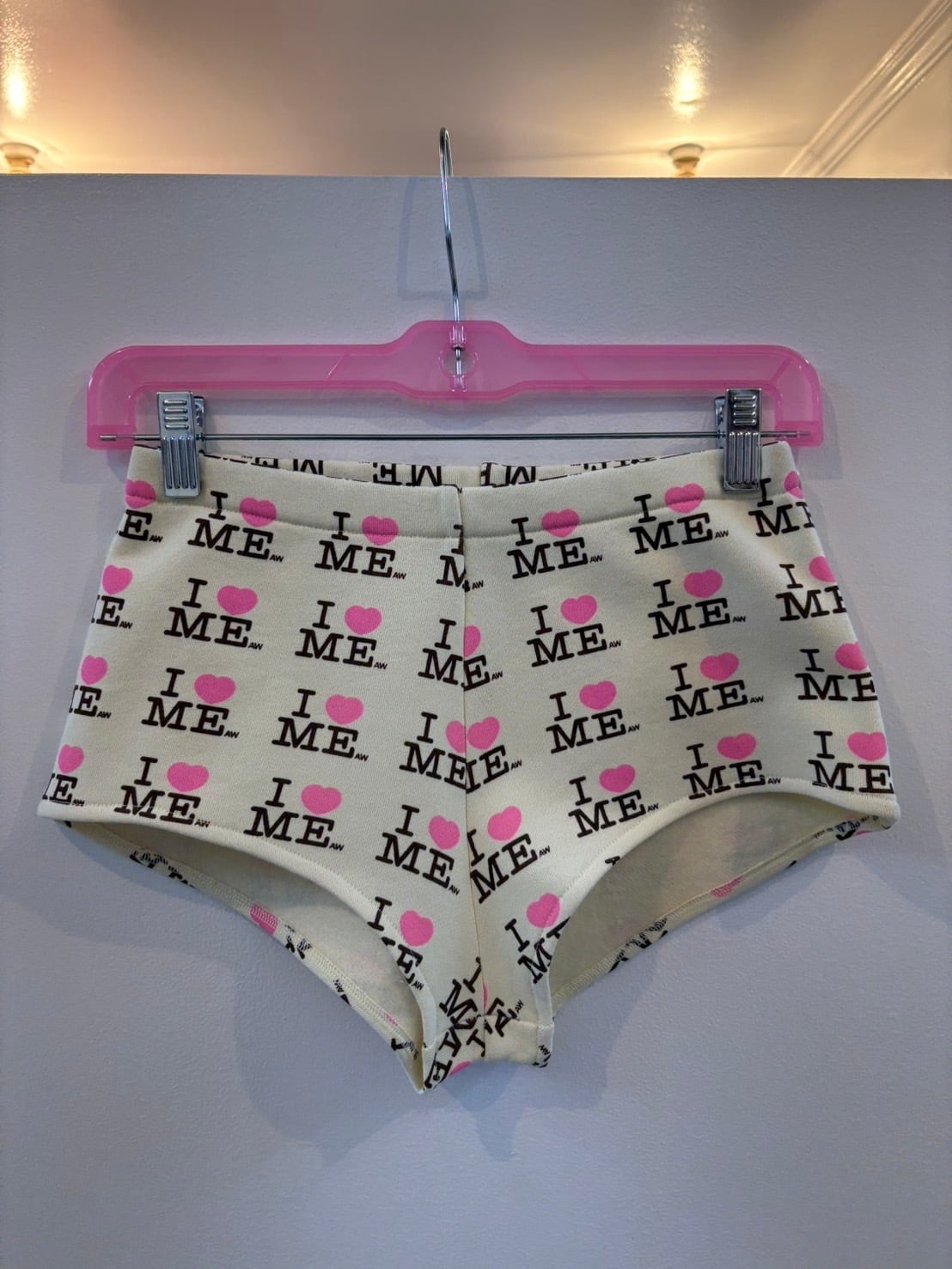 Ashley WILLIAMS I♡ME SHORTS / yellow