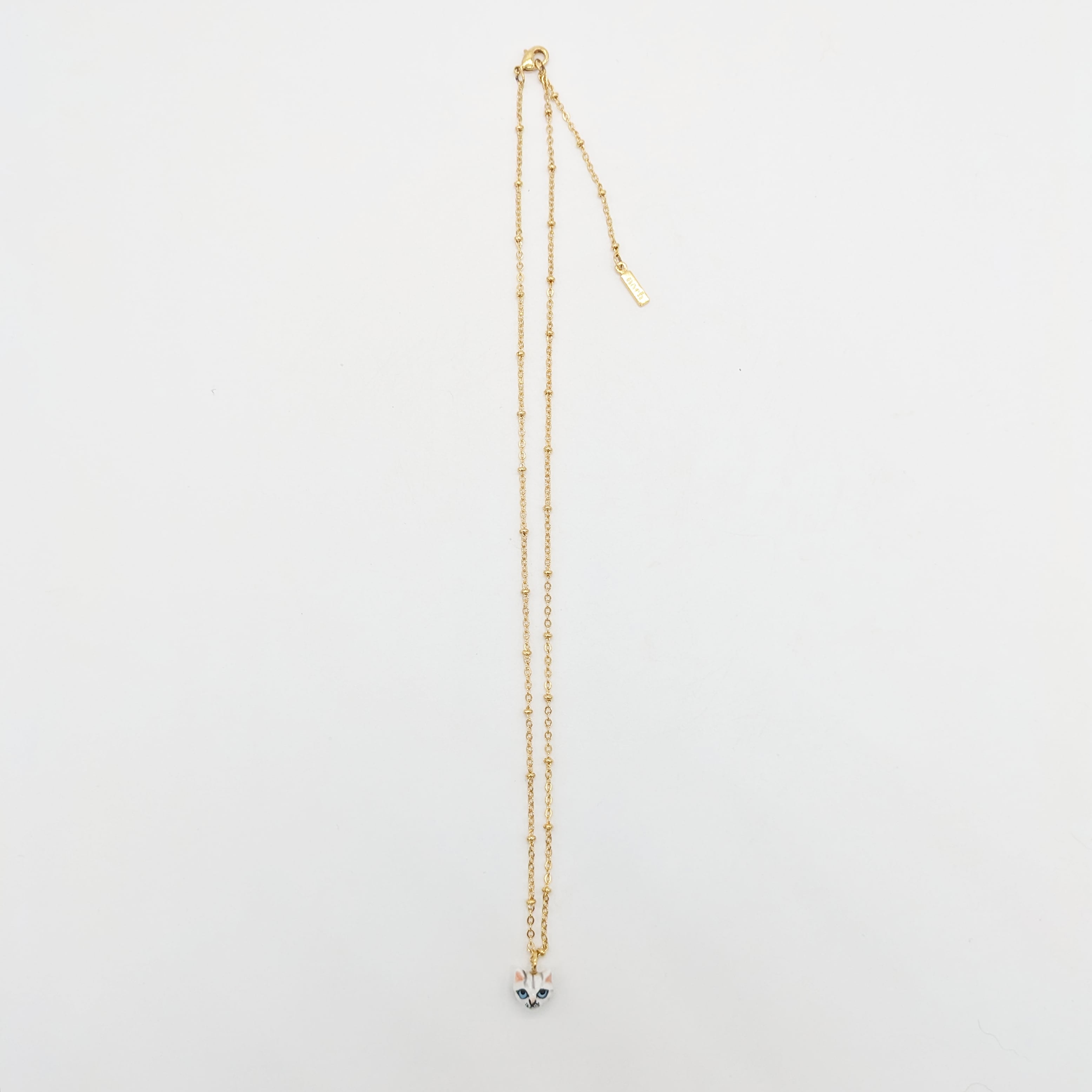 【nach】 Tabby cat necklace