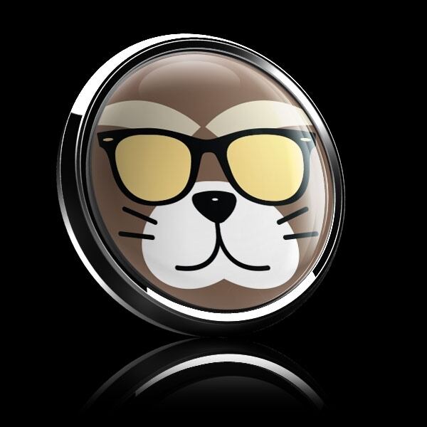 ゴーバッジ(ドーム)（CD0892 - Fancy Cat） - 画像4
