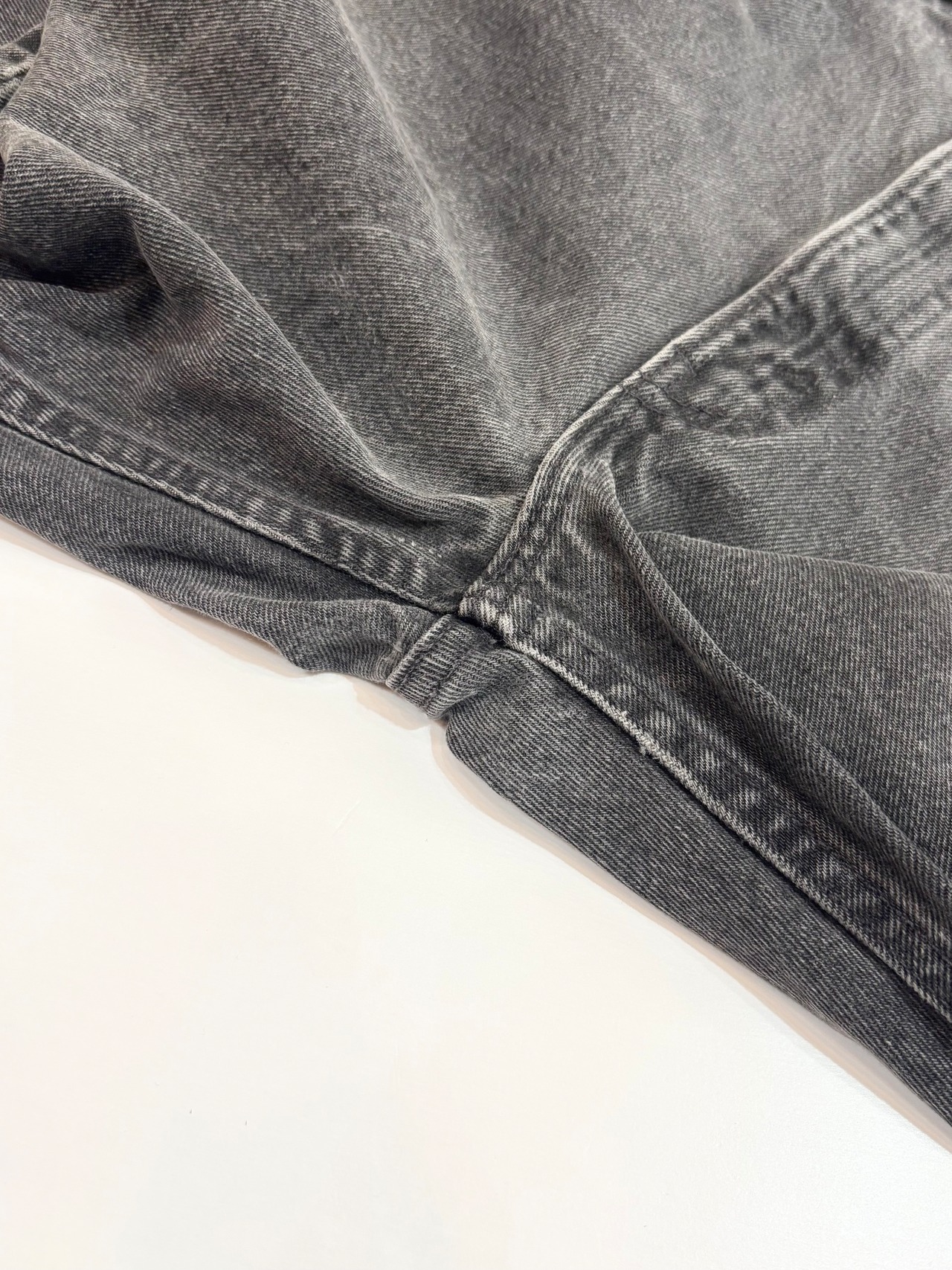 90s Levi’s 505 BLACK DENIM PANTS MADE IN USA Size W38L30→W37.5L30