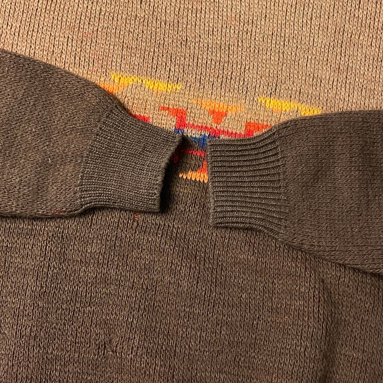 70年代 PENDLETON ペンドルトン ウールニットセーター ネイティブ柄
