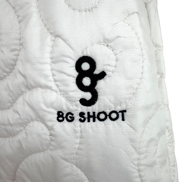 8G QUILTING RIBBED PANTS -WHITE- | 8G SHOOT WEBSTORE