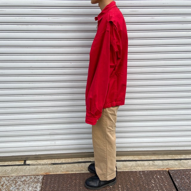 『送料無料』90s nautica ノーティカ　ジップアップジャケット　ワンポイント　XL